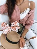 Dámsky sveter MINSTRAL pink FashionStreet MY1617 Dámsky sveter MINSTRAL pink FashionStreet MY1617