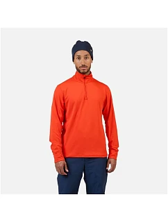 Pánska mikina ROSSIGNOL MID LAYER STRETCH HZ, oranžová