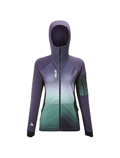 Lyžiarska bunda MILLET PIERRAENT HOODIE fialová