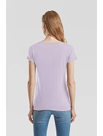 Fruit of the Loom Lady-Fit Iconic 150 V-Neck T Dámske tričko s výstrihom do V 16.1444 biele Fruit of the Loom Lady-Fit Iconic 150 V-Neck T Dámske tričko s výstrihom do V 16.1444 biele
