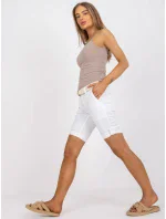 Šortky D60530Z62189Z biele Šortky D60530Z62189Z biele