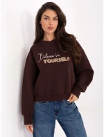 IT BL mikina H2388.28 tmavohnedá IT BL mikina H2388.28 tmavohnedá