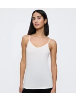 Beauty Layers Špagetový top Vlna - BIELA - TRIUMPH BIELA - TRIUMPH