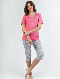 Regina 696 cr/r M-XL W25 dámske pyžamo