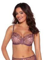 Polovystužená dámska podprsenka 2034 hnedá - Ava Polovystužená dámska podprsenka 2034 hnedá - Ava