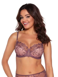 Polovystužená dámska podprsenka 2034 hnedá - Ava