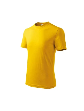 Detské tričko Basic Jr MLI-13804 žltá - Malfini