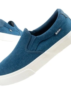 Lee Cooper pánske tenisky módne pohodlné slip-on denim Slip on