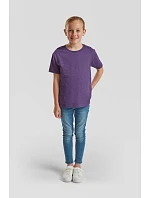 Fruit of the Loom Kids Iconic 150 T Detské tričko 16.1023 azúrovomodré