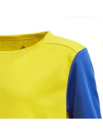 Detské futbalové tričko Estro 19 Jersey JR FT6681 Žlto-modré - Adidas