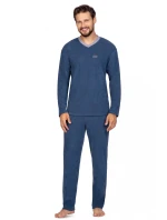 Regina 592 dlhé froté pyžamo 2XL-3XL pánske Regina 592 dlhé froté pyžamo 2XL-3XL pánske