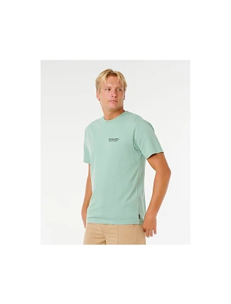 Pánske tričko RIP CURL Vaporcool Search Peak Tee, zelené