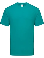 Fruit of the Loom Iconic 195 T Pánske tričko z hrubého materiálu 16.1422 ocean teal