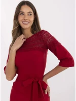 LK SK šaty 509980.09 bordová LK SK šaty 509980.09 bordová