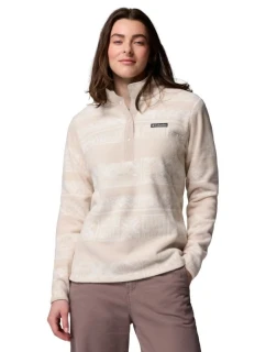 Columbia Benton Spring Printed 1/2 Snap 2085611278 Beige L