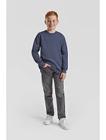Fruit of the Loom Classic Kids Set-In Sweat Detská mikina 16.2041 retro heather green