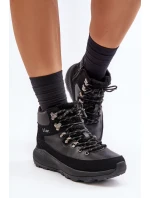 Damskie Lekkie Trapery Na Zamek Lee Cooper LCJ-24-03-3073 Czarne