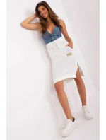 Dámska sukňa TW-SD-OB063.30 ecru - Och Bella