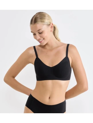 sloggi ZERO Feel Pure Soft podprsenka - BLACK - SLOGGI BLACK - SLOGGI