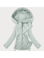 Dámska prešívaná krátka bunda J Style mint (16M9239-156) Dámska prešívaná krátka bunda J Style mint (16M9239-156)