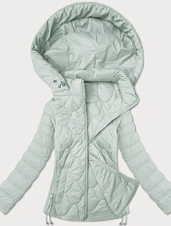 Dámska prešívaná krátka bunda J Style mint (16M9239-156)