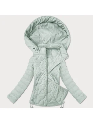 Dámska prešívaná krátka bunda J Style mint (16M9239-156) Dámska prešívaná krátka bunda J Style mint (16M9239-156)