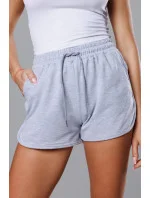 Šedé dámske športové šortky (8K951-2) Šedé dámske športové šortky (8K951-2)