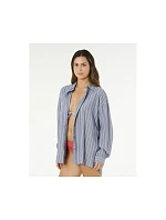 Dámska košeľa RIP CURL Beach Days Pinstripe Shirt, modrá Dámska košeľa RIP CURL Beach Days Pinstripe Shirt, modrá