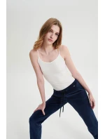 Vamp - Zamatové nohavice s vysokým pásom 21192 - Vamp Vamp - Zamatové nohavice s vysokým pásom 21192 - Vamp