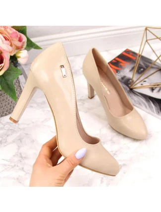 Dámske lodičky SK3J 04-2023 Beige - Sergio Leone Dámske lodičky SK3J 04-2023 Beige - Sergio Leone