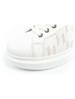 Karl Lagerfeld Kapri pánske tenisky kožené biele