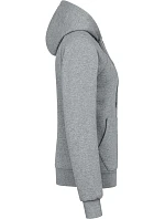 Promodoro 5505 Dámska mikina s kapucňou z hrubej bavlny 40.5505 heather grey