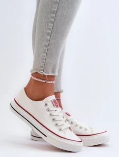 Niskie Trampki Damskie Big Star NN274274 Białe