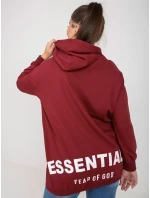 Mikina RV BL 8277.28 bordó