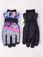 Dámske zimné lyžiarske rukavice Yoclub REN-0320K-A150 Multicolour