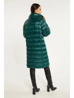 Dámsky páperový kabát s prešívaním Bottle 230-009 Dark Green - Monnari Dámsky páperový kabát s prešívaním Bottle 230-009 Dark Green - Monnari