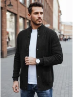 Pánsky sveter čierny FashionStreet WX2347 Pánsky sveter čierny FashionStreet WX2347