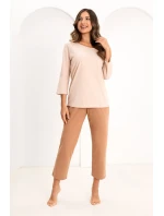 Regina 744 3/4 2XL-3XL W26 dámske pyžamo