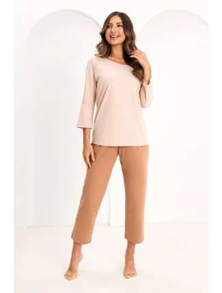 Regina 744 3/4 2XL-3XL W26 dámske pyžamo