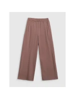 Dámske tepláky so širokými nohavicami 4F 4FRAW25TTROF1614-82S