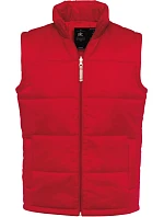 B&C Bodywarmer /men Pánska vesta 01.0930 červená B&C Bodywarmer /men Pánska vesta 01.0930 červená