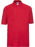 Russell Athletic 539B Detské polo tričko z piké 10.539B jasne červené Russell Athletic 539B Detské polo tričko z piké 10.539B jasne červené