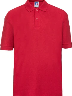 Russell Athletic 539B Detské polo tričko z piké 10.539B jasne červené