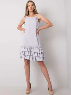 Šaty CHA SK 0932.91P svetlo šedá