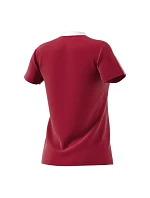 Dámske polo tričko Tiro 21 W GM7350 červené - Adidas Dámske polo tričko Tiro 21 W GM7350 červené - Adidas