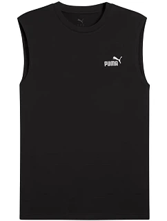 Pánske tričko Puma ESS No. 1 Logo Sleeveless Tee, čierne, 682626 01