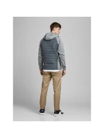 Jack&Jones JJEMULTI QUILTED JACKET 12182242 GREY MELANGE/SET-IN SLE