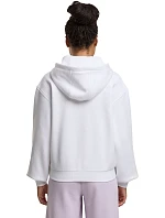 Build your Brand BY 444 Dámska mikina s kapucňou v oversize strihu „Loose Fit“ 56.0444 biela