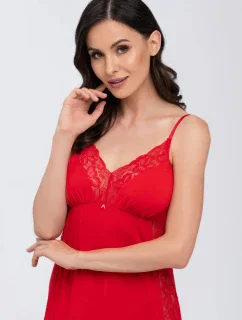 Dámska košeľa Monica červená - Babella