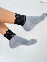 Dámske ponožky Milena 1061 Čipka